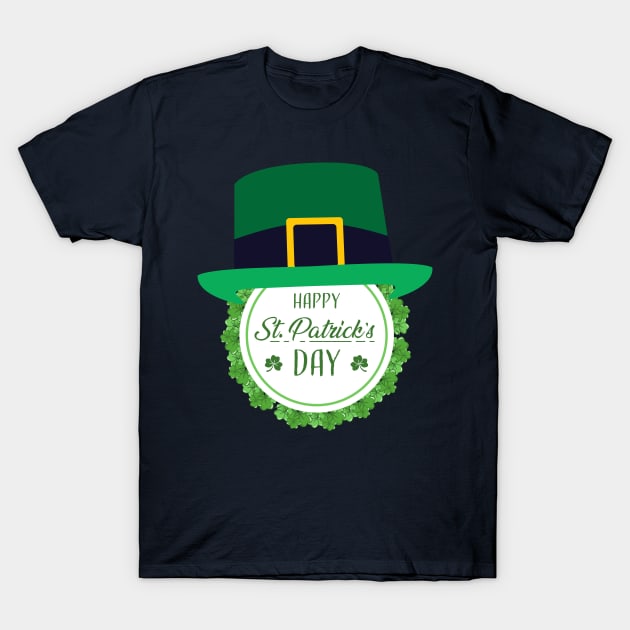 Happy St. Patrick's Day T-Shirt by Anatoliy Smirnov